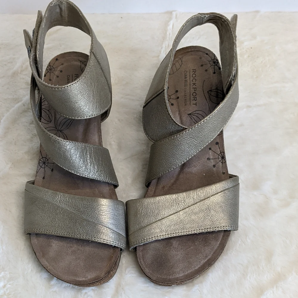 Rockport strappy wedge